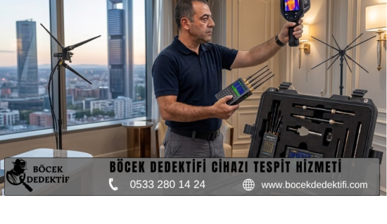 TSCM Böcek Dedektifi ile Ortam Dinleme Cihazı Bulma ve Teknik Analiz Hizmeti